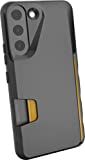 Smartish Galaxy S22 Wallet Case - Wallet Slayer Vol. 1 [Slim + Protective] Grip Credit Card Holder for Samsung - Black Tie Affair
