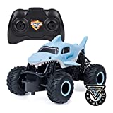 Monster Jam, Official Megalodon Remote Control Monster Truck, 1:24 Scale, 2.4 GHz, for Ages 4 and Up
