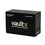 Vault X Wide-Fit Semi-Rigid Card Holders for Trading Cards & Sports Card Grading submissions (200 Pack)