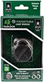 BePuzzled | Padlock Hanayama Metal Brainteaser Puzzle Mensa Rated Level 5, for Ages 12 and Up