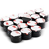 DIYMAG Ceramic Disc Magnets 68 Packs with Double-Sided Adhesive, Ceramic Industrial Magnets. Perfect for Fridge, DIY, Building, Scientific, Craft, and Office Magnets