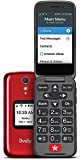 LIVELY Jitterbug Flip2 Cell Phone for Seniors - Red