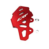 GYUKSIA REAR BRAKE MASTER CYLINDER GUARD PROTECTOR COMPATIBLE WITH HONDA CRF 300L / RALLY 2021 + (Red)