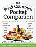 The Food Counters Pocket Companion, Fifth Edition: Calories, Carbohydrates, Protein, Fats, Fiber, Sugar, Sodium, Iron, Calcium, Potassium, and Vitamin Dwith 30 Restaurant Chains