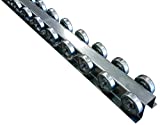 Skate Wheel Flow Rail - Conveyor 5' Long - Flow Rack Conveyor Rail