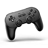 8Bitdo Pro 2 Bluetooth Controller for Switch/Switch OLED, PC, macOS, Android, Steam & Raspberry Pi (Black Edition) - Nintendo Switch