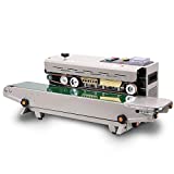 Sumeve Continuous Sealing Machine FR-900 Automatic Horizontal Continuous Plastic Bag Band Sealing Sealer Machine Stamp Coding
