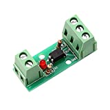 Optical Isolator Module, 24V Voltage Level Current Converter Module 80KHz 1-Channel Optocoupler Photoelectric Optoisolator 12V PNP NPN Signal Converter PC817 Optocoupler Optoisolator