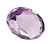 Tejvij And Sons 5.50 Carat jamuniya Stone Amethyst Crystal Certified Gemstones for Unisex