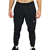 Nike Men's Essential Woven Running Pants Black/Reflective SILV L