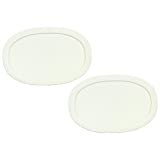 Corningware F-15-PC Oval French White 15-ounce Plastic Lid - 2 Pack