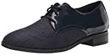 Clarks Women's Trish Tye Oxford, Navy Interest, 8