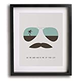 I Can't Drive 55 by Sammy Hagar inspired song lyric wall art print, fun and unique gift idea