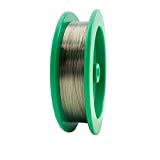 0.0040'' (0.1016 mm) Diameter 99.95% Tungsten Fine Wire, 25 feet, Cleaned and straightened