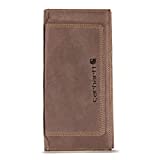 Carhartt Men's Rodeo Wallet, Detroit-Brown, One Size