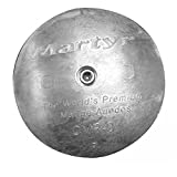 Martyr CMP-06, Rudder / Trim Tab Disc Anodes, Stainless Steel Allen Head