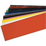 TTC PSS5A 14 Piece Plastic Shim Stock Assortment-5" x 20" Color Coded Sheets
