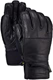Burton Mens Gondy Gore-Tex Leather Glove, True Black New, Medium