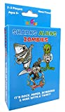 Sharks Aliens Zombies: Fun Card Game for Kids Played Like Rock Paper Scissors War for Boys Girls Family Game Night Gift Giving