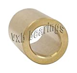 3/8 x 1/2 x 1 1/4 Inch Bearing Bronze Cast Bushing Plain Sleeve Bearings VXB Brand