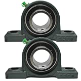 PGN - UCP209-28 Pillow Block Mounted Ball Bearing 1-3/4" Bore Self Aligning (2 Pack)