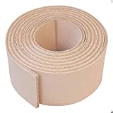 Leather Strap Natural 1/2" Inch to 4" Wide, 60-70 Inches Long by Sepici (Heavy Weight) (2")