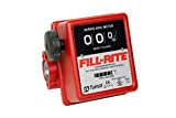 Fill-Rite 807C1 1" 5-20 GPM 3 Wheel Mechanical Meter, Aluminum, Fuel Transfer Gallon Meter