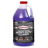 SIMPSON Cleaning 88282 Heavy Duty Cleaner, Concentrated Soap Solution for Pressure Washers and Spray Bottles, Use on Concrete, Vinyl Siding, Appliances, Windows, Cars, Fences, Decks, Purple, 1 Gallon