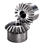 Boston Gear L101Y Miter Gear, 1:1 Ratio, 20 Degree Pressure Angle, 0.500" Bore, 1.25" Mounting Distance, 12 Pitch, 15 Teeth, Steel