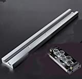 VXB Brand SGR20 2' feet Compact Linear Motion Guide Rail 2 Feet Long + SGB20UU-5 Bearing Block