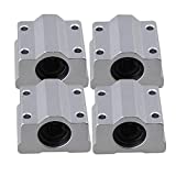 BQLZR SCS8UU Linear Motion Ball Bearing CNC Slide Bushing 34.5mm Length Pack Of 4