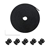 ã€10Meter+5Pcs pullyã€‘SIMAX3D GT2 Timing Belt Width 6mm + GT2 Timing Pulley 20teeth Bore 6mm for Ender 3, Anet A8, Anycubic Mega