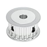 uxcell Aluminum 20 Teeth 10mm Bore 5mm Pitch Timing Belt Pulley for 15mm Belt