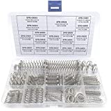 Compression Springs NEWST Spring Assortment Kit | Stainless Steel Springs | 17 Different Sizes 148 Piece Spring Assortment with Case