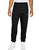 Champion Men's Reverse Weave Pants With Pockets, black/c logo, Medium