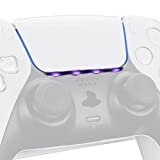 eXtremeRate Custom Touchpad LED Lightbar Skin Decals for PS5 Controller, Touch Pad Light Bar Stickers for Playstation 5 Controller with Tools Set - 40pcs in 8 Colors - Controller NOT Included