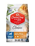 Chicken Soup for the Soul Pet Food- Adult Dog Food, Chicken, Turkey & Brown Rice Recipe, 28 lb. Bag | Soy Free, Corn Free, Wheat Free | Dry Dog Food Made with Real Ingredients