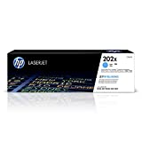 HP 202X | CF501X | Toner-Cartridge | Works with HP LaserJet Pro M254, M281cdw, M281dw | Cyan | High Yield