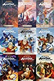 Avatar, The Last Airbender Series 9 book sets collection 2 (Smoke and Shadow Part 1,2,3; North and South Part 1,2,3 Imbalance Part 1, 2, 3)