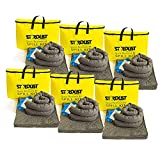 Stardust Quick Response II Spill Kit 6-Pack. Each Pack Includes: Yellow Duffle, 15 Universal Sorbent Pads, 2 3"x4' Universal Sorbent Socks, 4 Disposal Bags, Nitrile Gloves