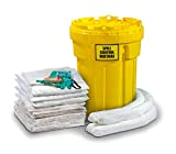 ESP SK-O30 56 Piece 30 Gallons Oil Only Absorbent Ecofriendly Spill Kit, 24 Gallons Absorbency, White