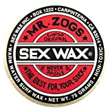 Mr. Zogs Original Sexwax - Warm Water Temperature Coconut Scented (White)