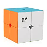 D-FantiX Qiyi Qidi S 2x2 Speed Cube Stickerless Puzzle Cube for Kids