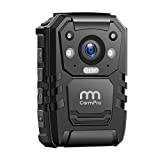 1296P HD Police Body Camera,64G Memory,CammPro I826 Premium Portable Body Camera,Waterproof Body-Worn Camera,Night Vision,GPS for Law Enforcement Recorder,Security Guards,Personal Use1