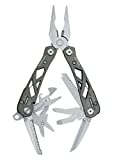 Gerber Gear 22-01471N Suspension Needle Nose Pliers Multitool Multi-Plier with Nylon Sheath, Gray