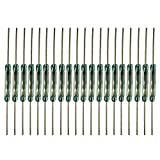 Gebildet 20pcs Reed Switch Reed Contact Normally Open (N/O) Magnetic Induction Switch (2mm14mm)