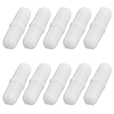 Toolly 10 Pack Magnetic Stir Bars, PTFE Magnetic Stirrer Mixer, Ring Shape Lab Spinbar Stiring Rod (Diameter 7mm,Length 25mm)