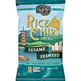 Lundberg Sesame Seaweed Rice Chips 6 OZ (Pack of 4)