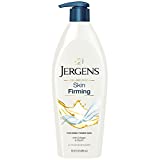 Jergens Skin Firming Body Lotion for Dry to Extra Dry Skin, Skin Tightening Cream with Collagen and Elastin, Instantly Moisturizes Dry Skin, Dermatologist Tested, Hydralucence Blend Formula, 16.8 oz