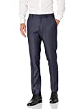 Perry Ellis Portfolio Very Slim Nailhead Men's Dress Pant, bering sea, 32x32